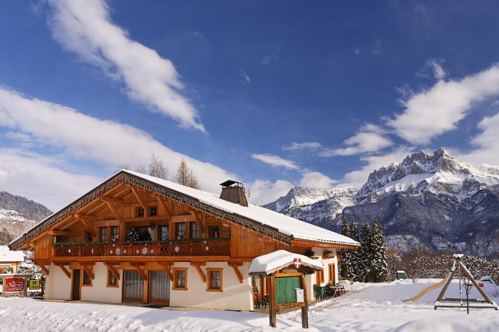 Le Charvet Hotel Cordon Bagian luar foto