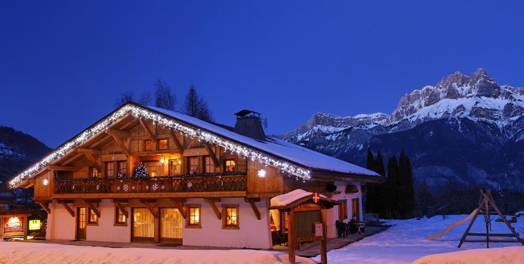 Le Charvet Hotel Cordon Bagian luar foto