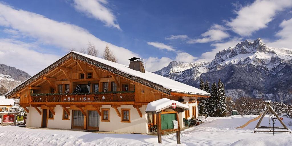 Le Charvet Hotel Cordon Bagian luar foto