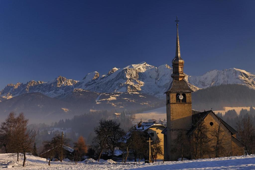 Le Charvet Hotel Cordon Bagian luar foto